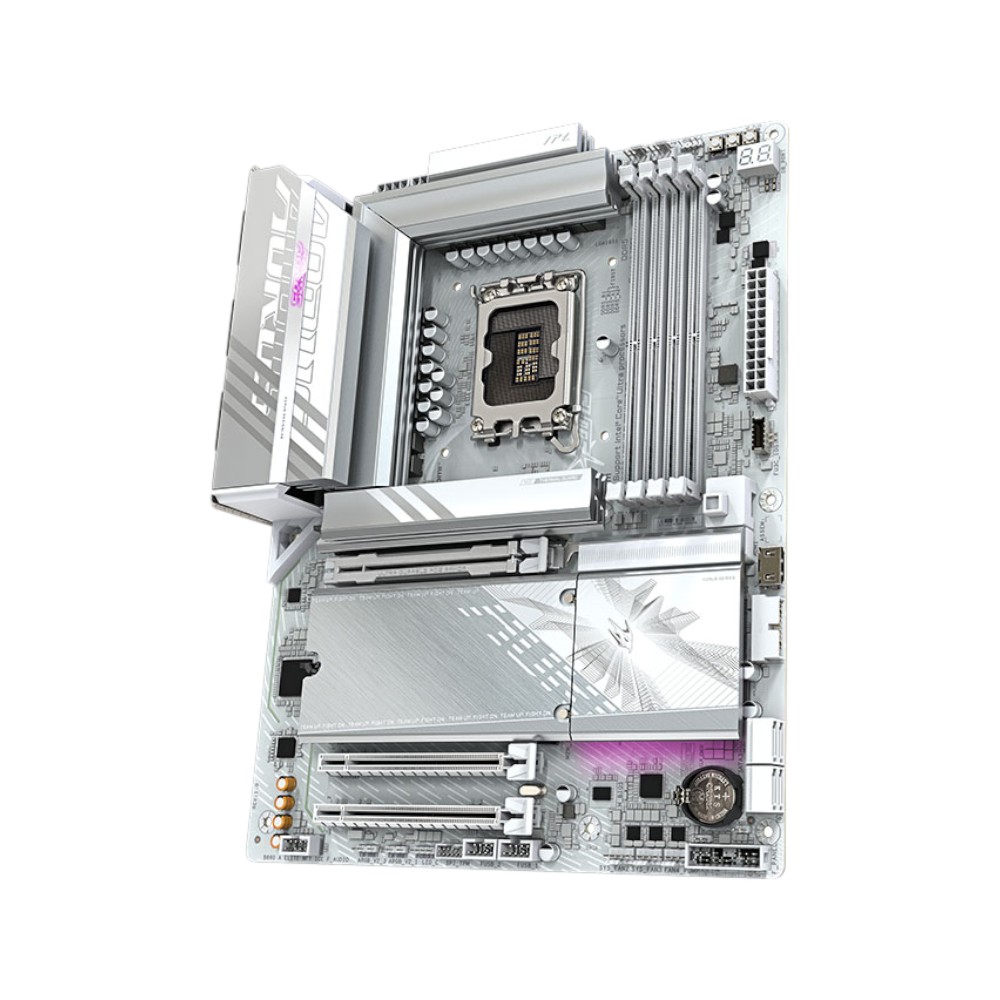 Mainboard Gigabyte B860 AORUS ELITE WIFI7 ICE ( Intel B860 , Socket 1851, ATX, 4 khe RAM DDR5)