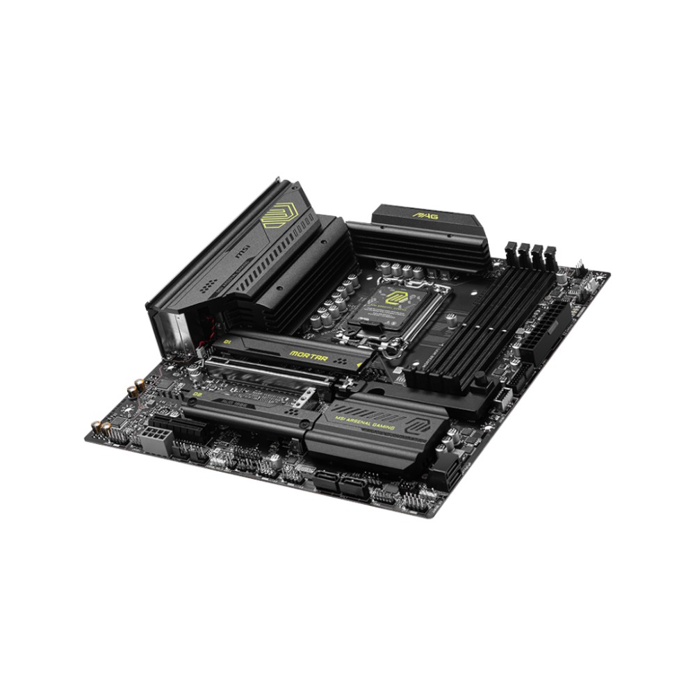 Mainboard MSI MAG B860M MORTAR WIFI ( Intel B860 , Socket 1851, M-ATX, 4 khe RAM DDR5)