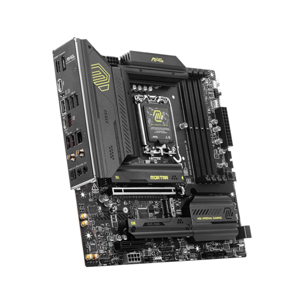 Mainboard MSI MAG B860M MORTAR WIFI ( Intel B860 , Socket 1851, M-ATX, 4 khe RAM DDR5)