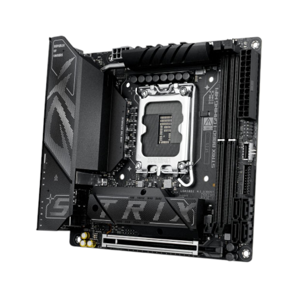 Mainboard Asus ROG STRIX B860-I GAMING WIFI ( Intel B860 , Socket 1851, Mini-ITX, 2 khe RAM DDR5)