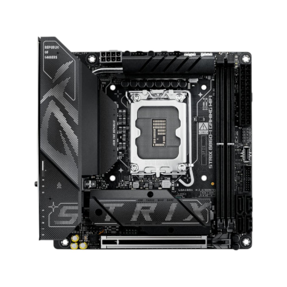 Mainboard Asus ROG STRIX B860-I GAMING WIFI ( Intel B860 , Socket 1851, Mini-ITX, 2 khe RAM DDR5)