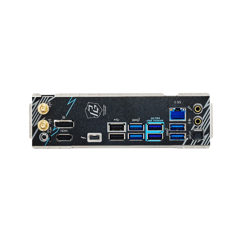 Mainboard Asrock PHANTOM GAMING B860M Lightning WiFi ( Intel B860 , Socket 1851, M-ATX, 4 khe RAM DDR5)