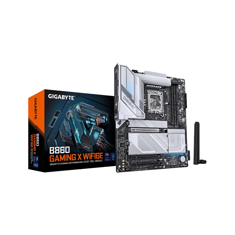 Mainboard Gigabyte B860 GAMING X WIFI6E ( Intel B860 , Socket 1851, ATX, 4 khe RAM DDR5)