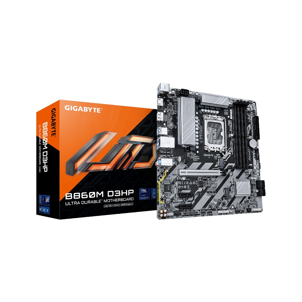 Mainboard Gigabyte B860M D3HP ( Intel B860 , Socket 1851, M-ATX, 4 khe RAM DDR5)