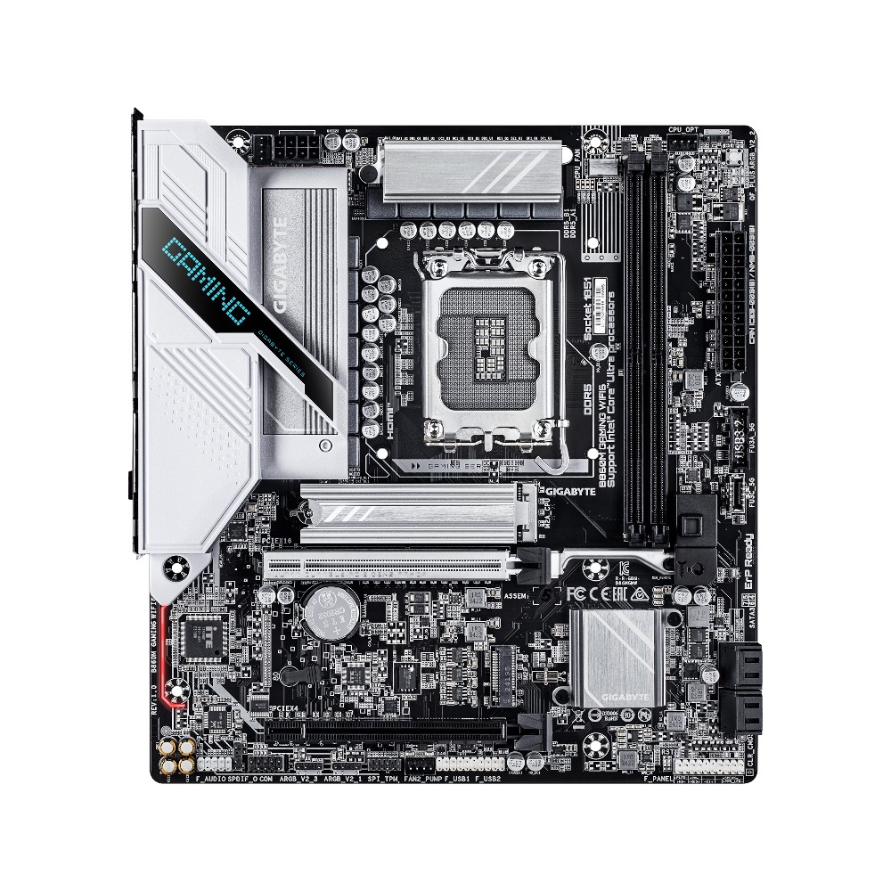 Mainboard Gigabyte B860M GAMING WIFI6 ( Intel B860 , Socket 1851, M-ATX, 2 khe RAM DDR5)