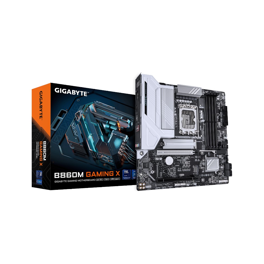 Mainboard Gigabyte B860M GAMING X ( Intel B860 , Socket 1851, M-ATX, 4 khe RAM DDR5)
