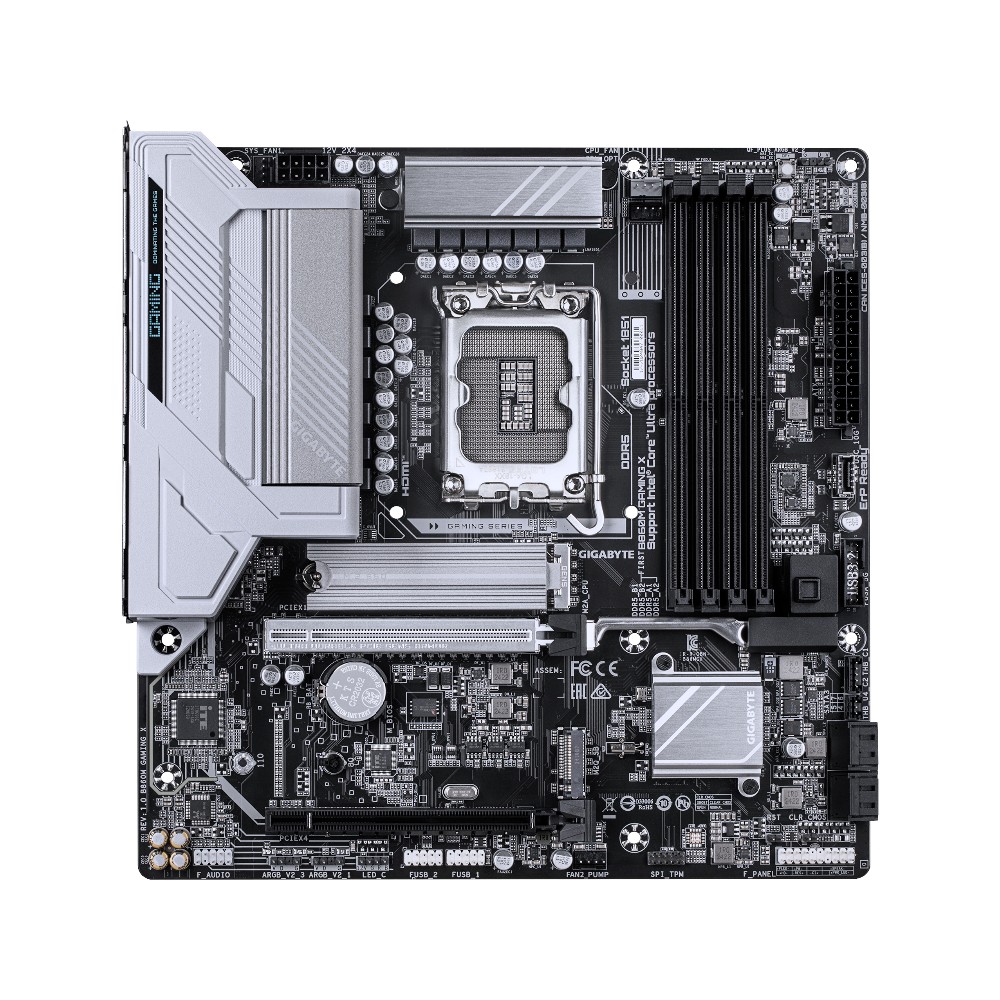 Mainboard Gigabyte B860M GAMING X ( Intel B860 , Socket 1851, M-ATX, 4 khe RAM DDR5)
