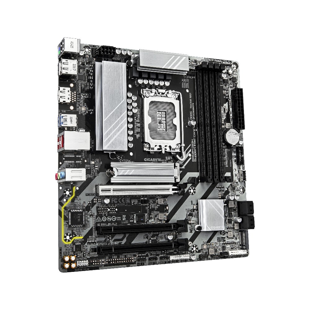 Mainboard Gigabyte B860M DS3H ( Intel B860 , Socket 1851, M-ATX, 4 khe RAM DDR5)