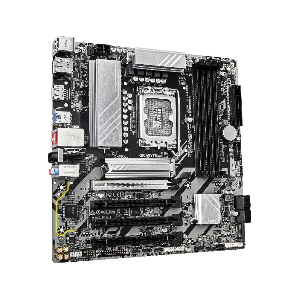 Mainboard Gigabyte B860M DS3H WIFI6E ( Intel B860 , Socket 1851, M-ATX, 4 khe RAM DDR5)