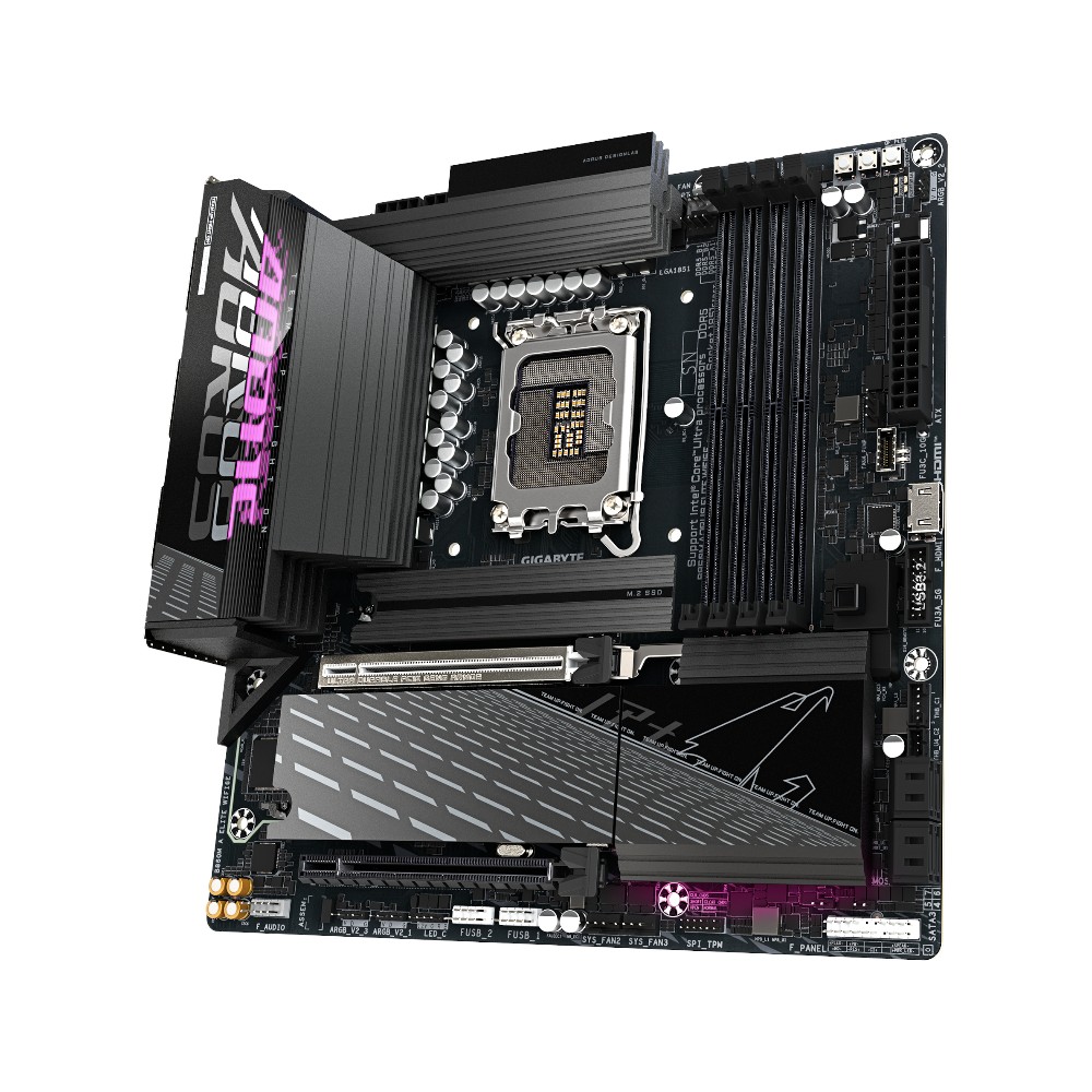 Mainboard Gigabyte B860M AORUS ELITE WIFI6E ( Intel B860 , Socket 1851, M-ATX, 4 khe RAM DDR5)