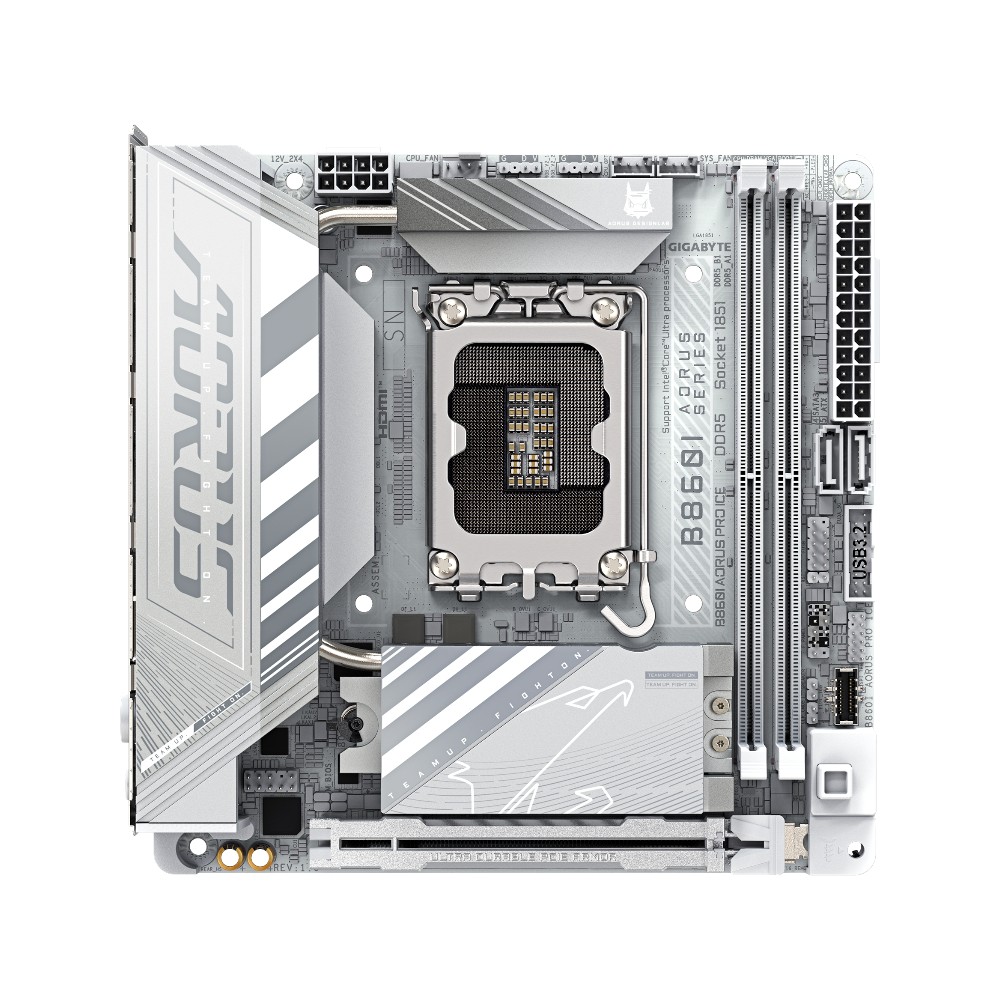 Mainboard Gigabyte B860I AORUS PRO ICE ( Intel B860 , Socket 1851, Mini-ITX , 2 khe RAM DDR5)