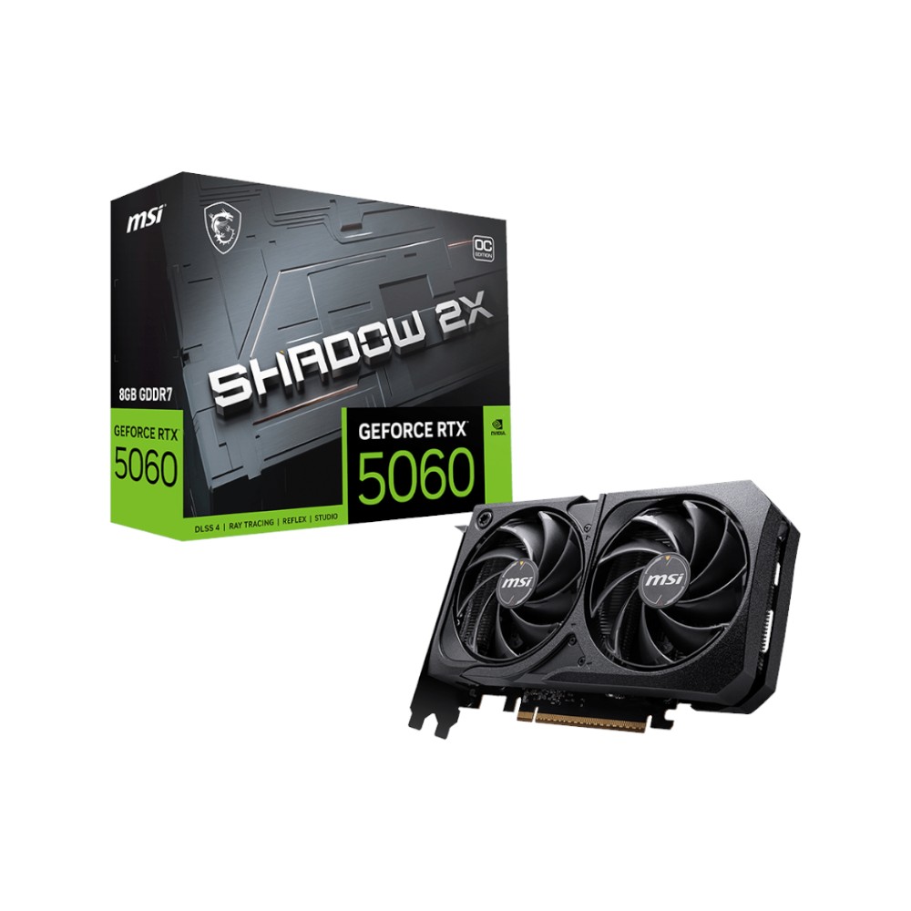 VGA MSI GeForce RTX 5060Ti 8G SHADOW 2X OC