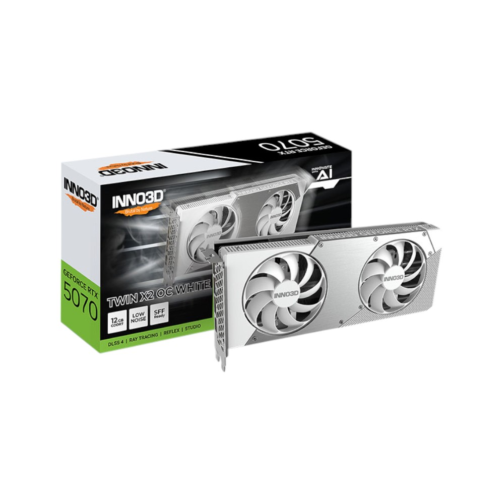 VGA INNO3D GeForce RTX 5060Ti Twin X2 OC White 8GB GDDR7