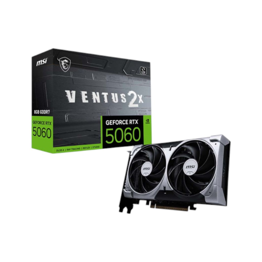 VGA MSI GeForce RTX 5060 8G VENTUS 2X (G5060-8V2)