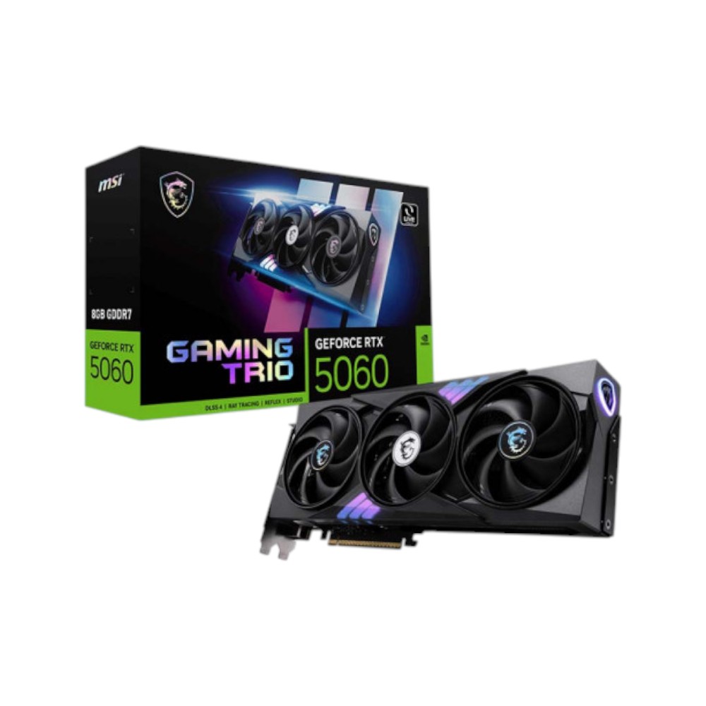 VGA MSI GeForce RTX 5060 8G GAMING TRIO (G5060-8GT)