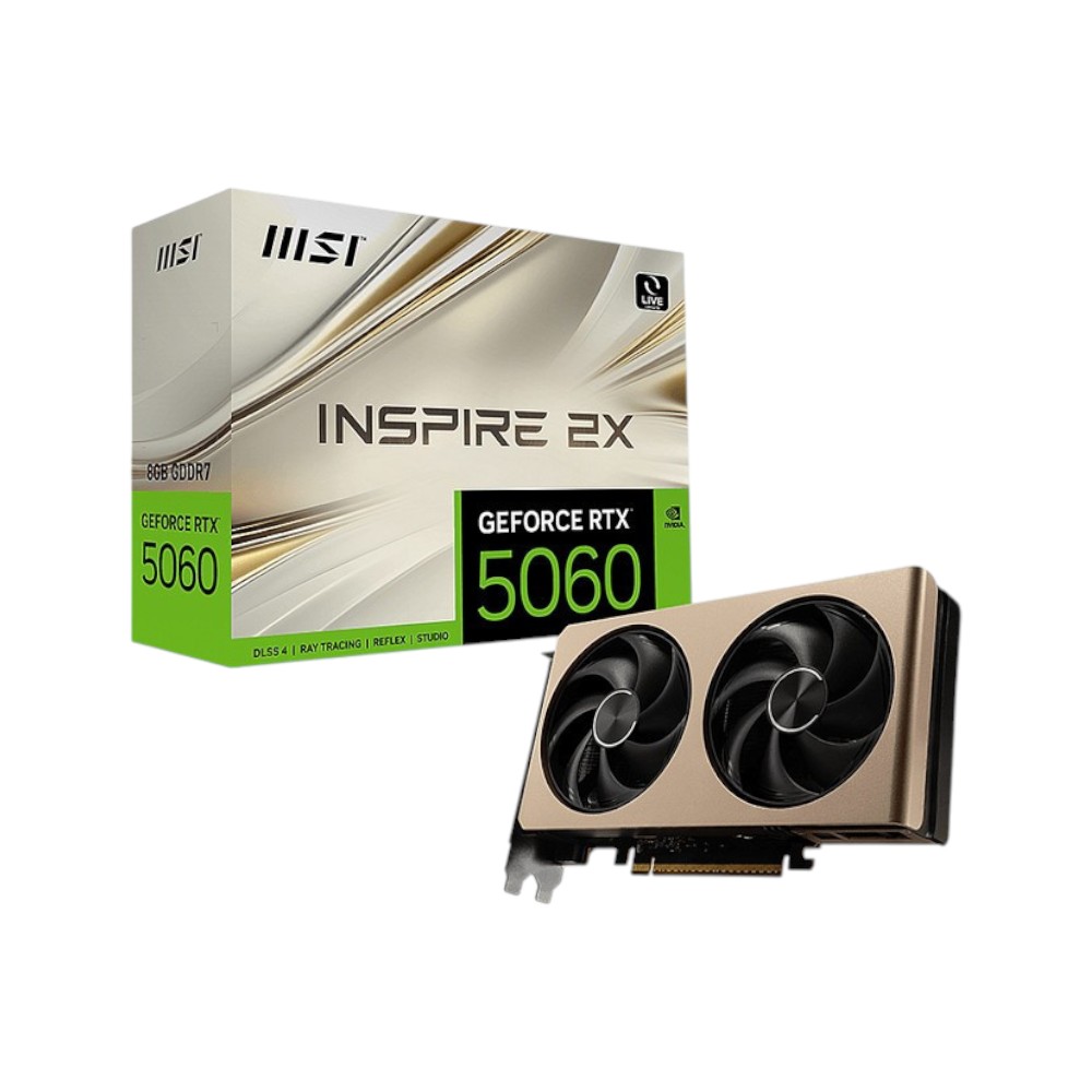 VGA MSI GeForce RTX 5060 8G INSPIRE 2X