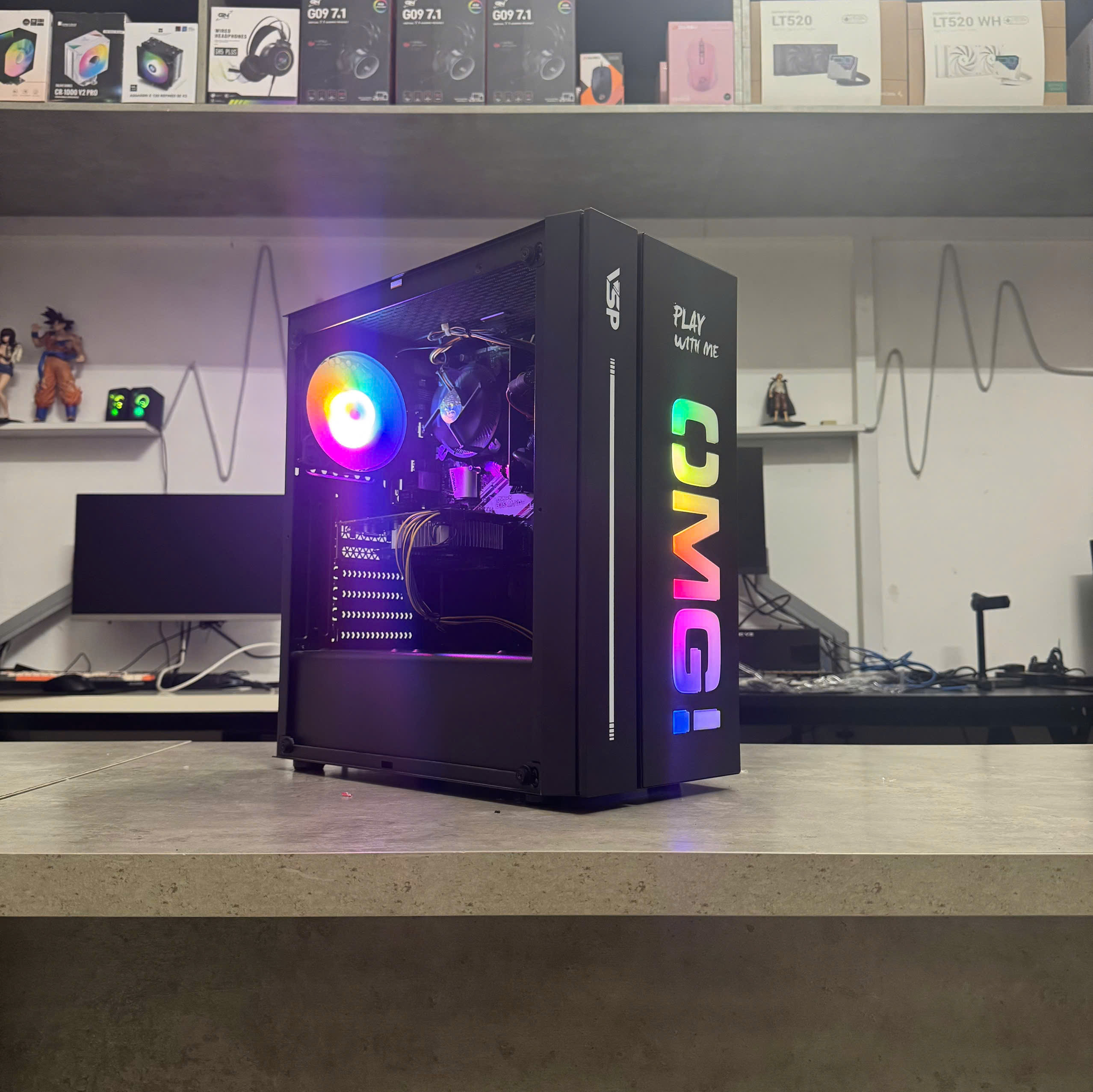 PC Cũ Thanh Lý Core i5 9400F |Ram 8GB |SSD 120GB |VGA GTX 960 2G