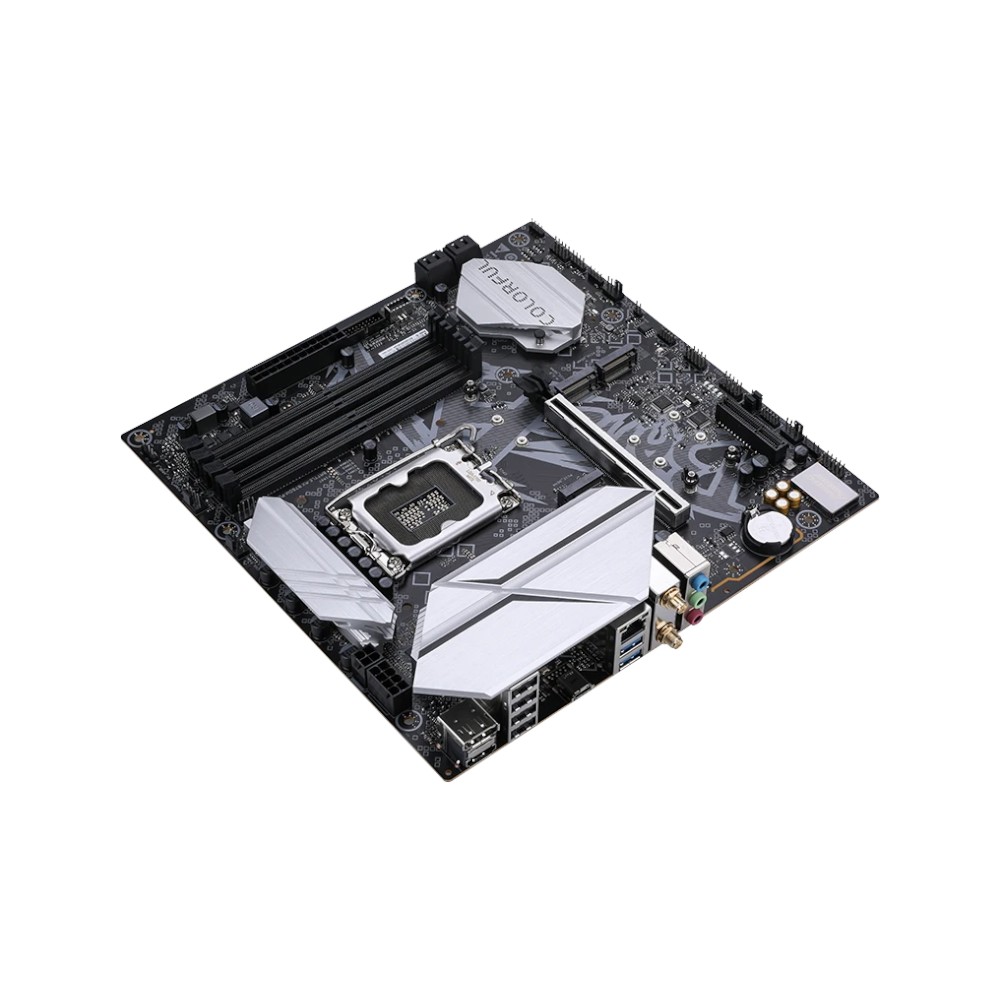 Mainboard Colorful BATTLE-AX B760M-PLUS WIFI V20  ( Intel B760 , Socket 1700, M-ATX, 4 khe RAM DDR4)