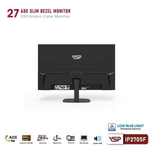 Màn hình VSP IP2705F (24.5 inch/FHD/IPS/100Hz/1ms)