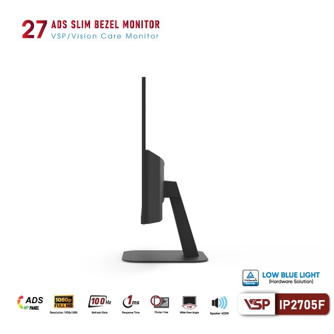 Màn hình VSP IP2705F (24.5 inch/FHD/IPS/100Hz/1ms)
