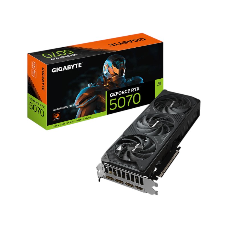 VGA Gigabyte GeForce RTX 5070 WINDFORCE SFF 12G (GV-N5070WF3-12GD)