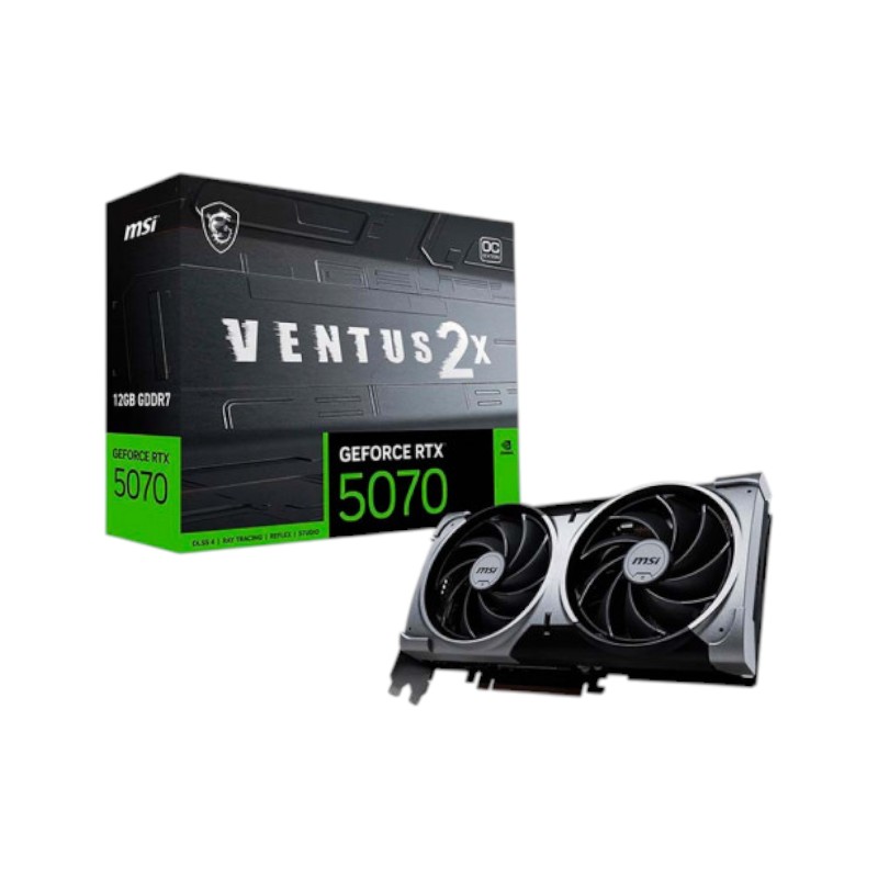 VGA MSI GeForce RTX 5070 12G VENTUS 2X OC