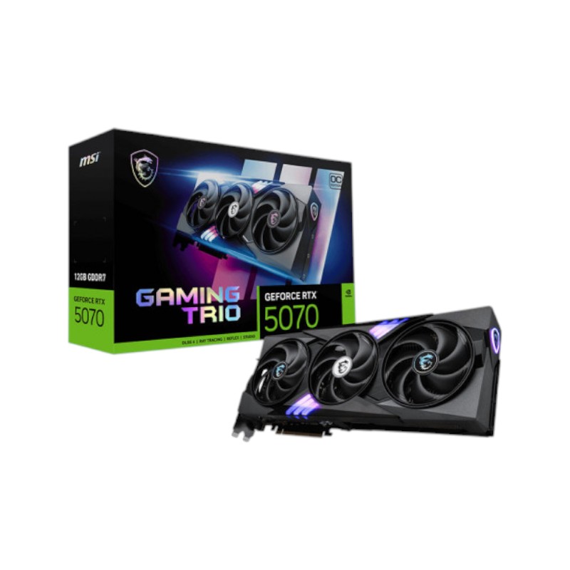 VGA MSI GeForce RTX 5070 12G GAMING TRIO OC