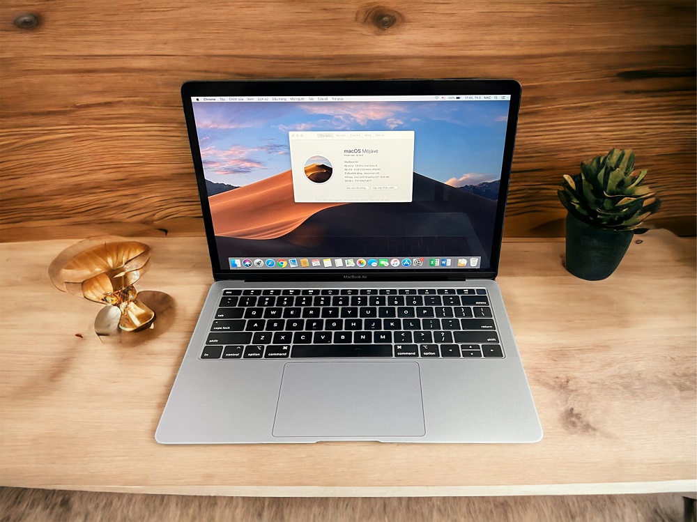 Macbook Air 2018 cũ Core i5 | 8GB | 128GB | 13.3 inches | Intel HD Graphics