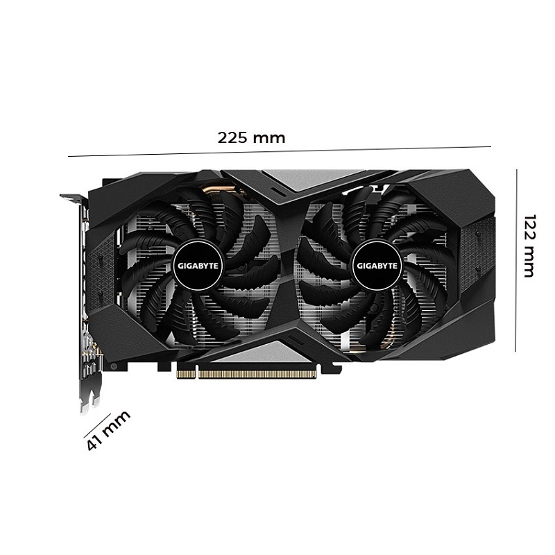 Card màn hình GIGABYTE GTX 1660 Super OC-6G (6GB GDDR6, 192-bit, HDMI+DP, 1x8-pin)