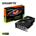 VGA GIGABYTE RTX 4070 WINDFORCE 2X OC 12G (GDDR6X, 192-bit, DP+HDMI, 1x8-pin)