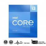 CPU Intel Core I3 13100 (12M Cache, up to 4.50GHz, 4C8T, Socket 1700)