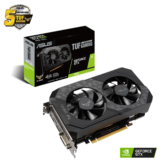 VGA ASUS TUF Gaming GeForce GTX 1650 4GB GDDR6 